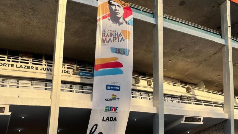 1ª edição da Copa Rainha Marta Nordeste começa nesta terça-feira