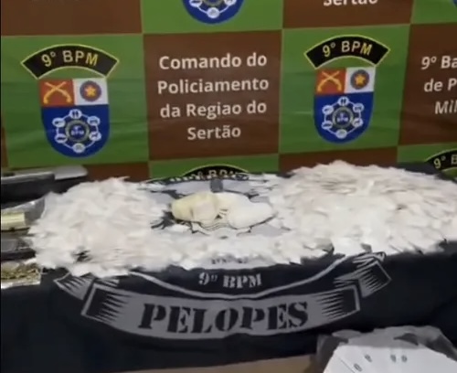 Polícia apreende cocaína avaliada em R$ 50 mil que seria vendida durante o carnaval no Alto Sertão