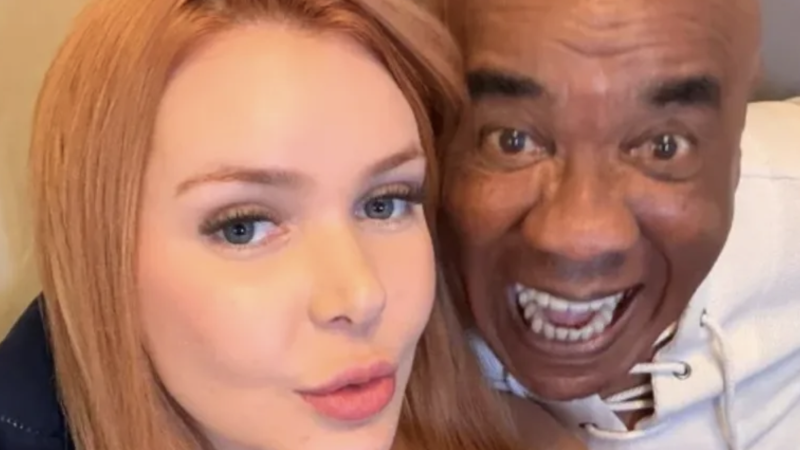 Aos 71 anos, Kid Bengala engravida influencer 46 anos mais jovem