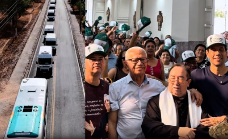 Caravana da família Wanderley leva mais de 2 mil pessoas a Juazeiro do Padre Cícero