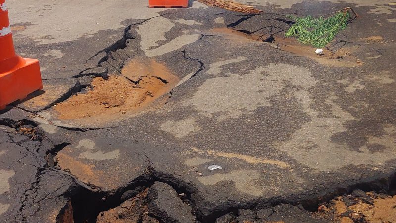 Caos: Palmeira dos Índios é um dos municípios alagoanos que mais sofre com obras de saneamento básico 