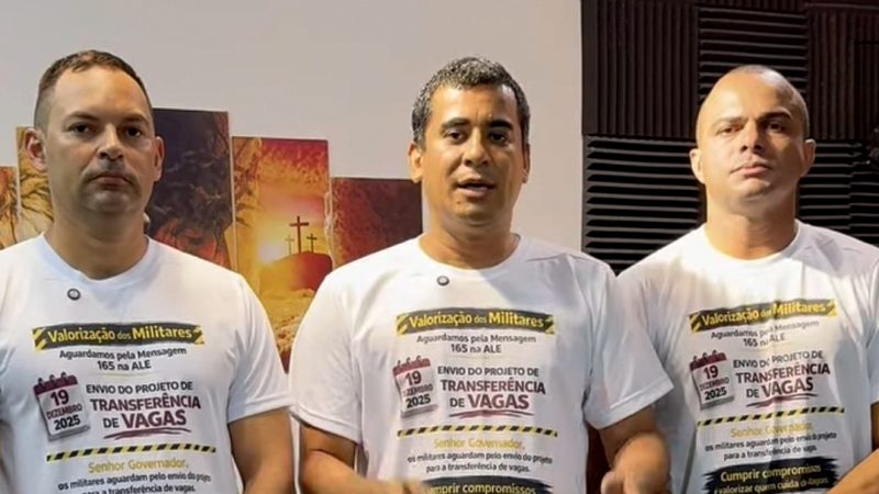 Policiais e Bombeiros militares cobram envio de mensagem 165 ao Legislativo e denunciam demora do Governo de Alagoas