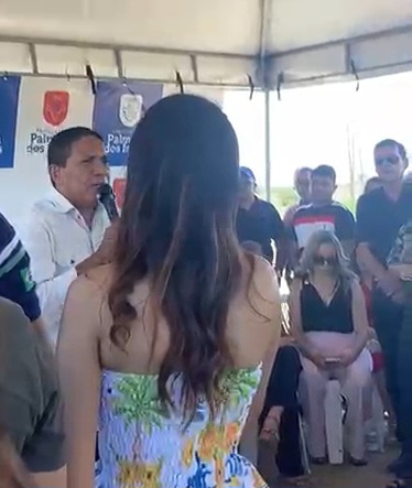 Discurso em evento de obra marca resposta a críticas e defesa da gestão em Palmeira: “Perderam a mamadinha”
