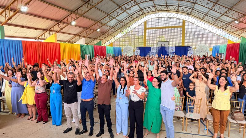 Gestão do prefeito Didi Lopes inicia ano letivo valorizando educadores e promovendo grande Jornada Pedagógica