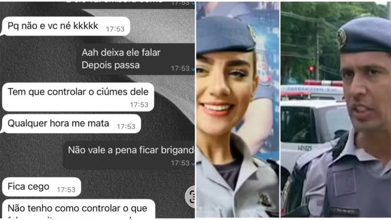 Qualquer hora me mata’: PM que morreu com tiro na cabeça se queixou de ciúmes de tenente-coronel em mensagem