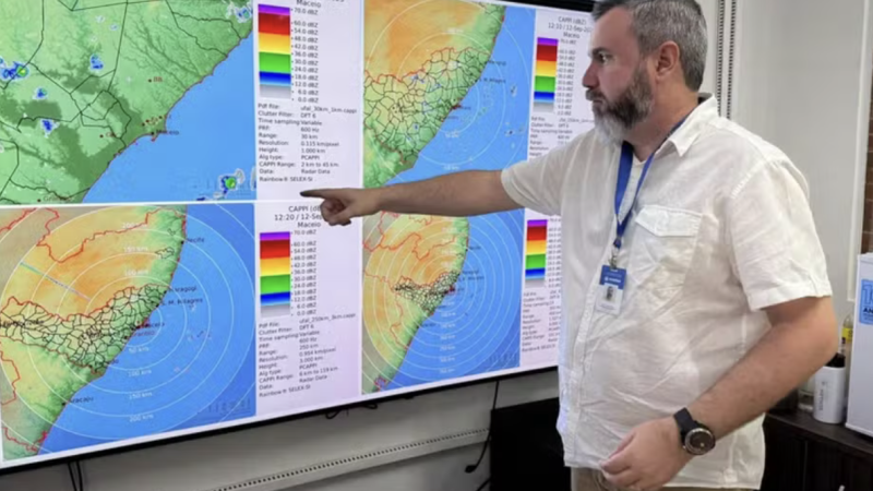 Quadra chuvosa começa em Alagoas com alerta para chuvas intensas; veja previsão para 2026