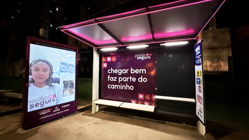 Ponto Seguro: Maceió aposta em tecnologia para reforçar segurança de passageiras à noite
