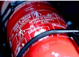 Inmeq faz alerta sobre especificações do extintor de incêndio