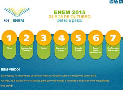 Inscrições para o Enem 2015 terminam nesta sexta-feira (05)
