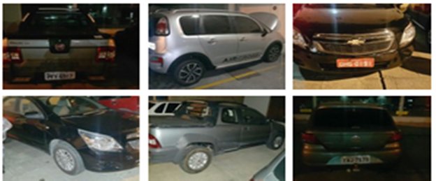 Megaoperação prende seis e apreende armas, munições e 14 veículos roubados