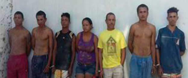 Em operação, Polícia Civil detém sete pessoas e apreende menor