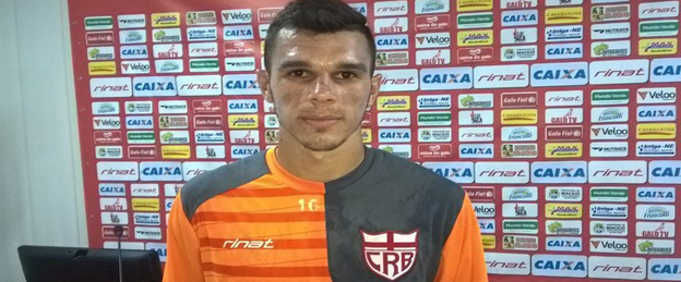 O atleta do frio: Welinton Júnior ressalta calor de AL, mas se diz pronto no CRB