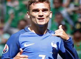 EUROCOPA: Seleção da França vence  a Irlanda por 2 x 1