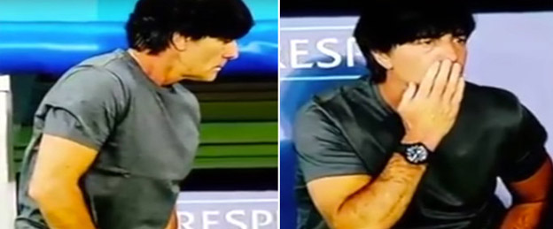 Técnico da Alemanha justifica gesto nojento: ‘Adrenalina’  (vídeo)