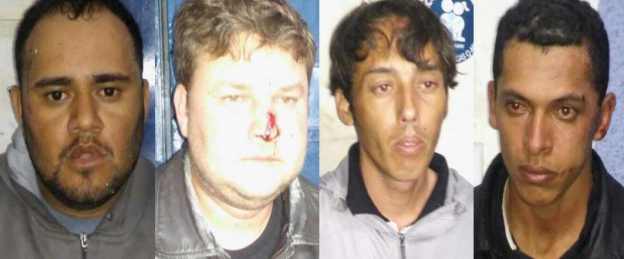 Quadrilha é presa em Palmeira dos índios após tomar em assalto carro na AL-115 em Igaci