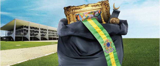 Faixa presidencial está desaparecida