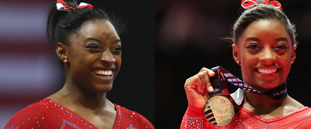 Simone Biles conquista terceiro ouro na ginástica artística
