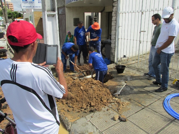 12 mil vazamentos de água são eliminados das ruas de Maceió