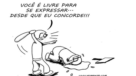 Olho vivo: Essa tal liberdade de expressão…