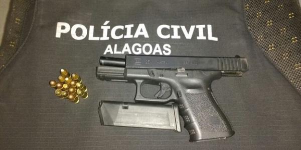 Polícia Civil prende homem suspeito de porte ilegal de arma em Jaramataia
