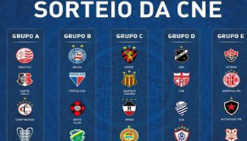 CRB e CSA ficam no mesmo grupo da Copa do Nordeste de 2017