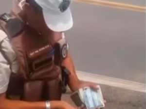 PM é afastado após denúncia de corrupção gravada em vídeo na BA