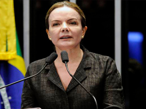 Gleisi Hoffmann, a “coxa”, recebeu propina também da Odebrecht