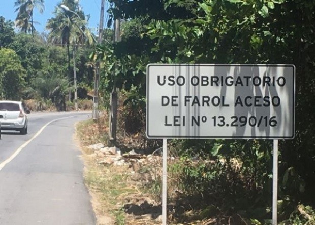 Farol desligado em rodovias estaduais de AL começa a render multas