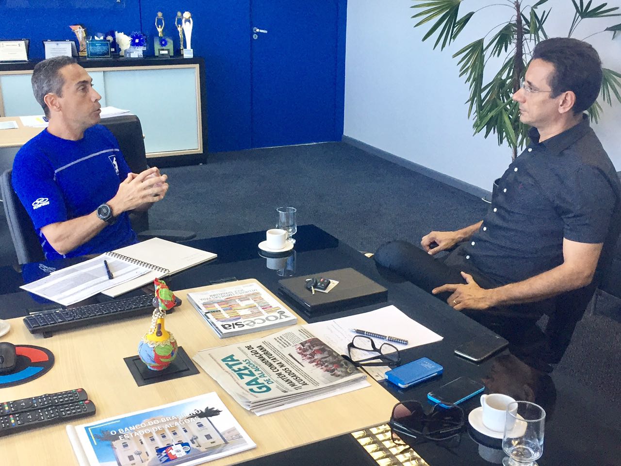 Banco do Brasil discute situação dos conjuntos residenciais em Palmeira com a equipe do novo governo