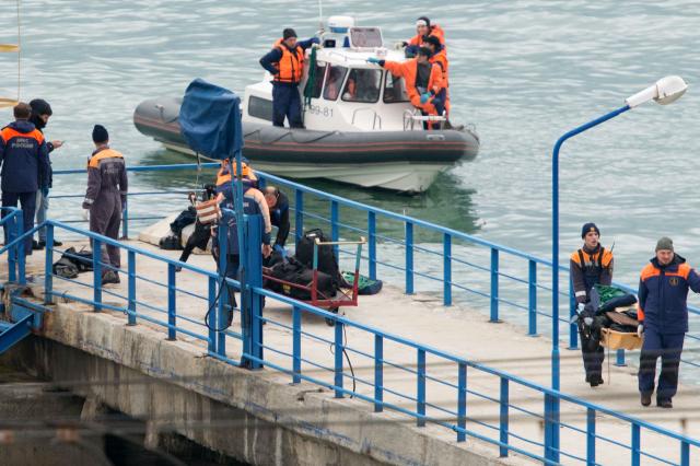 Encontrados destroços de avião russo que caiu no Mar Negro