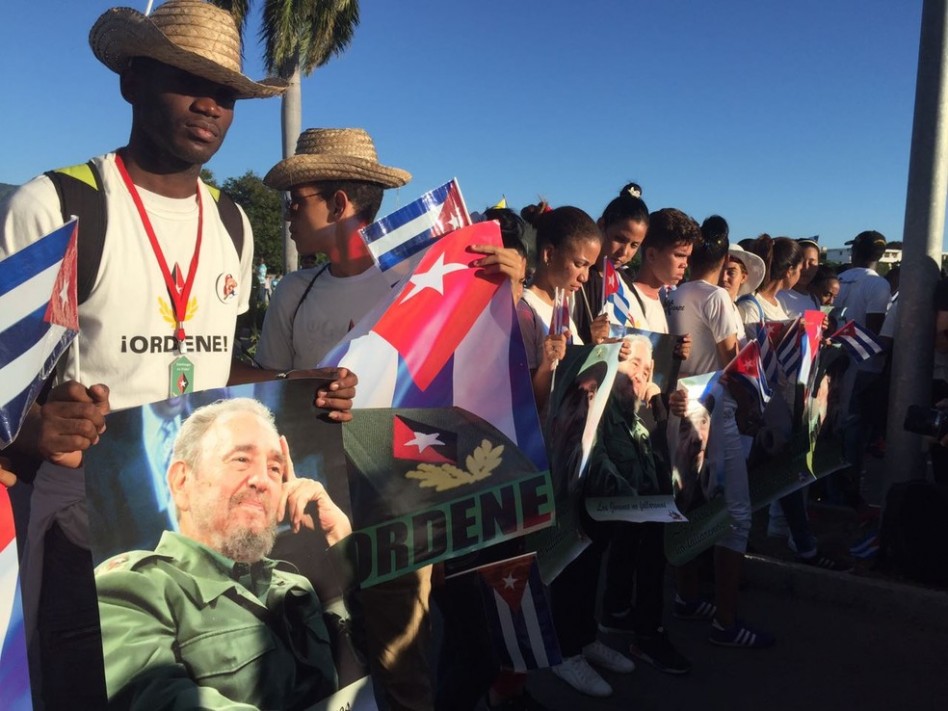 Líder cubano, Fidel Castro é enterrado em Santiago de Cuba