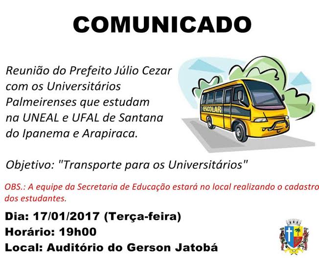 Júlio Cezar convoca estudantes dos polos de Santana e Arapiraca para lançar “Caminhos da Universidade”