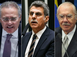 PGR pede abertura de inquérito contra Sarney, Renan e Jucá