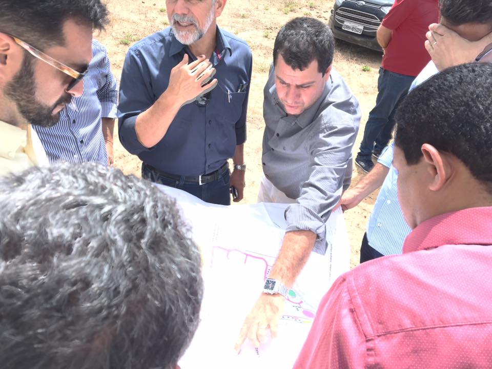 Palmeira: Seinfra e Serveal apresentam projetos de conjunto habitacional e Parque Multieventos