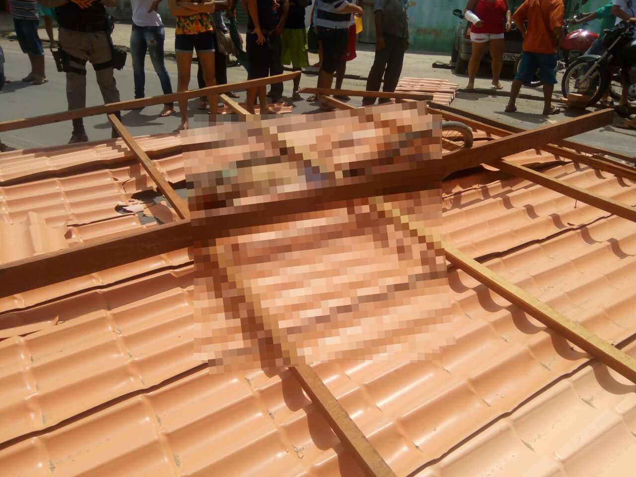 Idoso morre após ser atingido por telhado que desabou em Girau do Ponciano