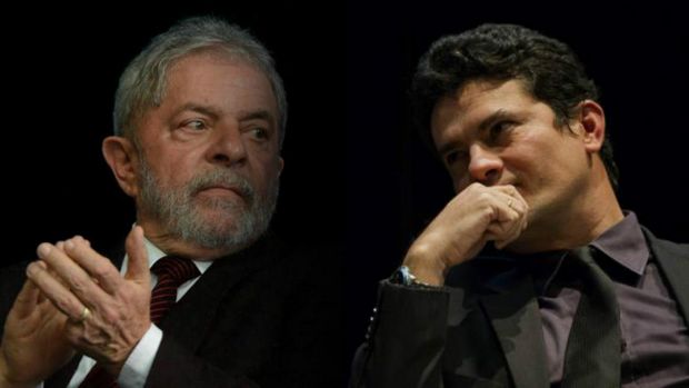 Lula fica frente a frente com Moro pela primeira vez em depoimento