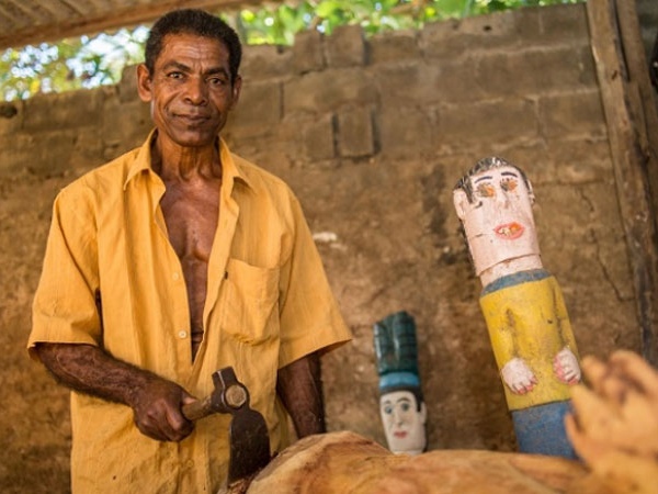Artesão alagoano Antônio de Dedé é homenageado em feira nacional