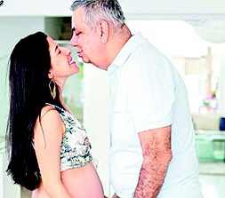 Gravidez do casal Picciani viraliza nas redes sociais