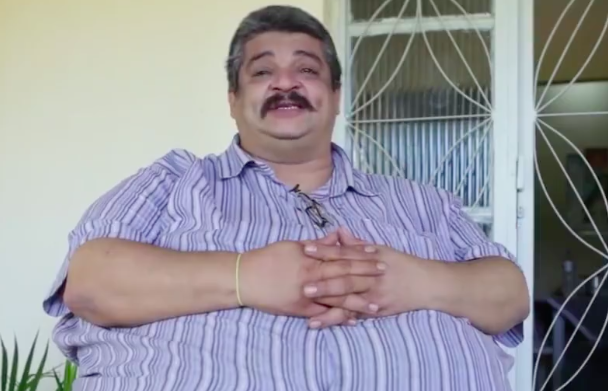 ‘Queria ter uma vida normal’, diz homem de 210 kg que pede ajuda para emagrecer