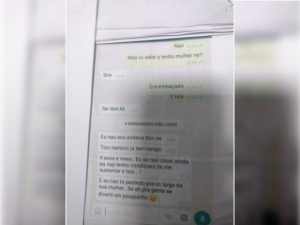 Mulher pega conversa do marido com amante no WhatsApp e espalha em panfletos