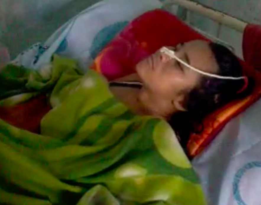 Campanha pede doações para jovem que sofreu eclâmpsia e AVC durante parto