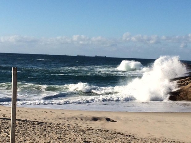 Capitania alerta para ressaca e rajadas de vento em Alagoas