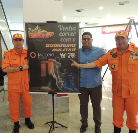 Corpo de Bombeiro abre as inscrições para a XVII Corrida do Fogo