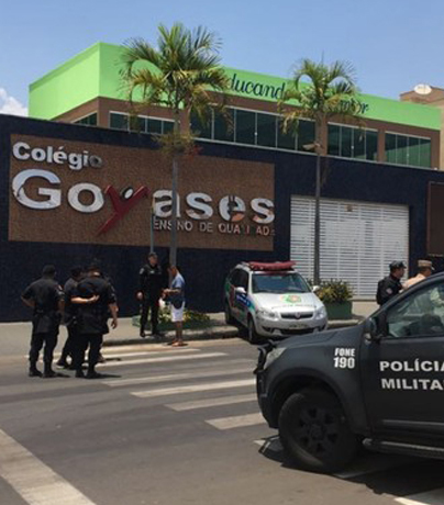 Aluno atira em escola de Goiânia, mata dois estudantes e deixa feridos