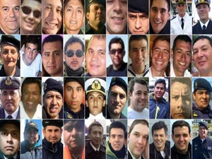 Saiba quem são os 44 tripulantes do submarino desaparecido San Juan