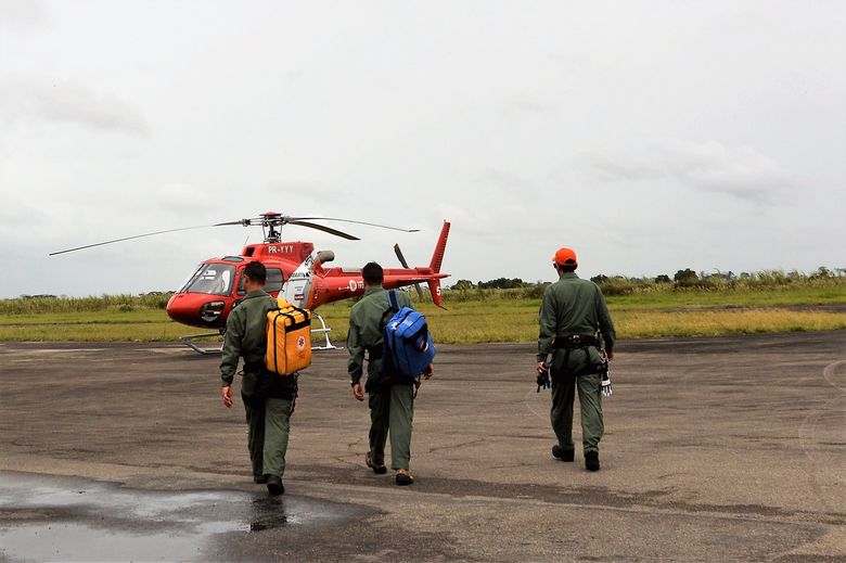 Samu de AL é o único do Brasil a possuir helicóptero exclusivo para salvamentos
