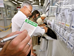 Mega-Sena pode pagar R$ 6,7 milhões nesta quarta-feira