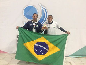 Alagoano brilha em mundial de natação no México