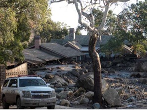 Avalanche de lama deixa 17 mortos na Califórnia