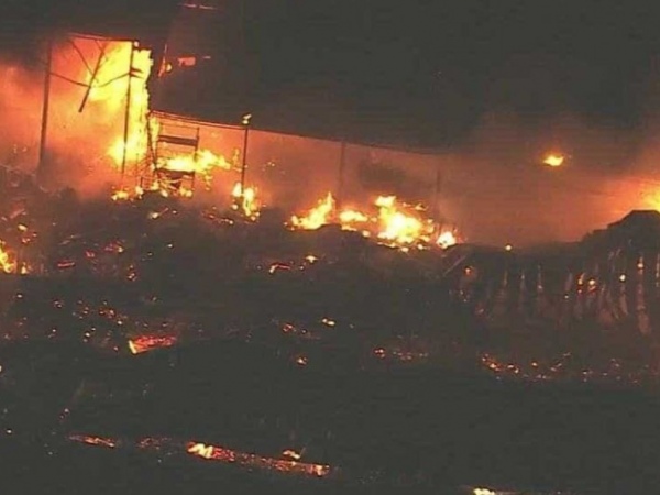 Incêndio atinge estúdio de novela da Globo no Rio de Janeiro